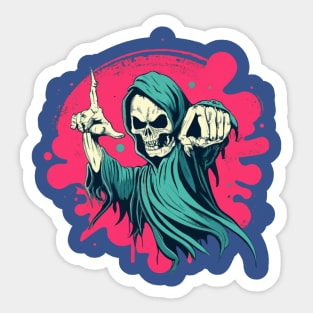 halloween death Sticker